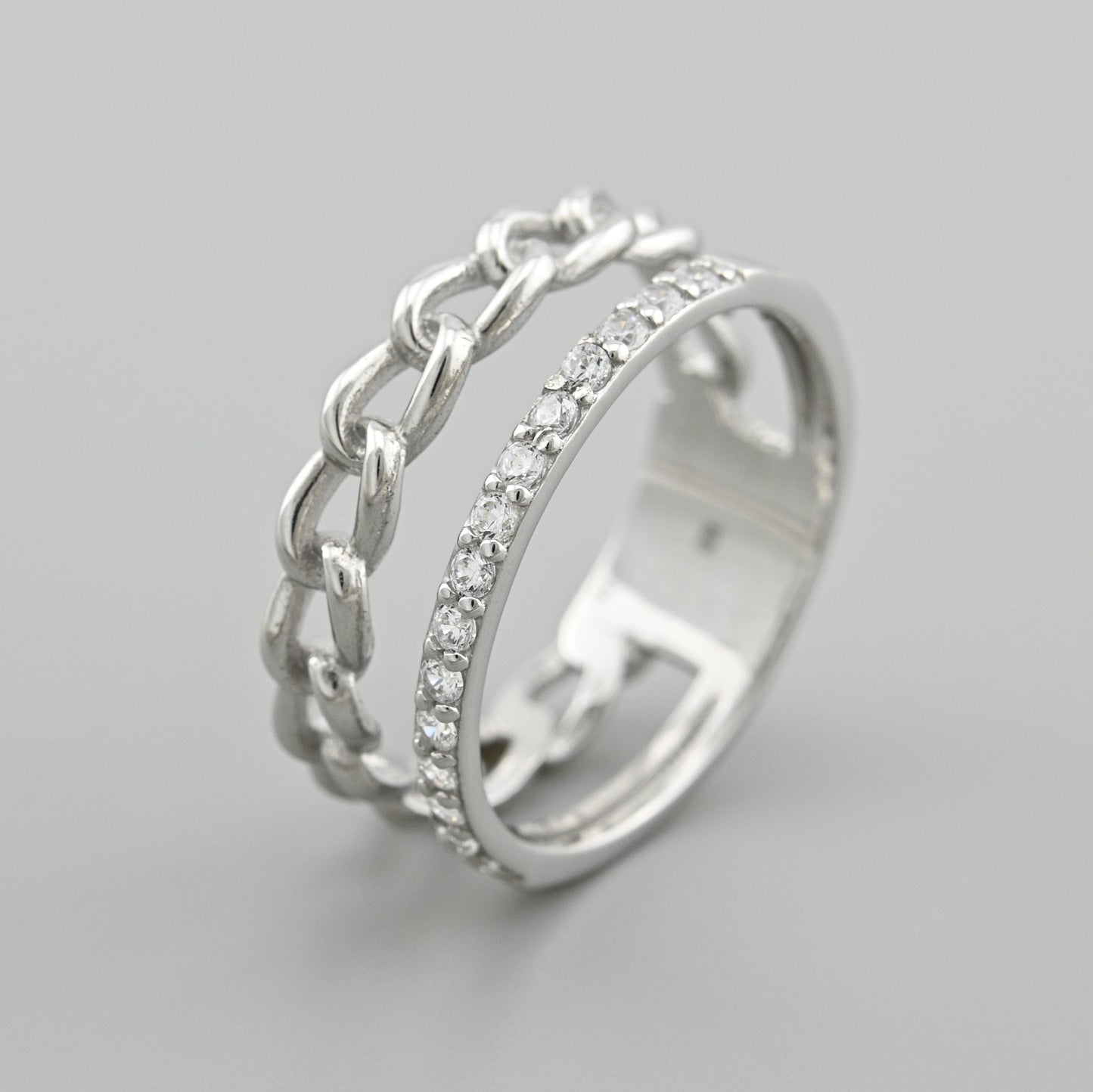 Cubic Zirconia Ring | Classic | Sterling Silver