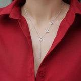 Moissanite  Pendant Necklace for Women | 925 Sterling Silver with 18K Gold Plating | One Love Design