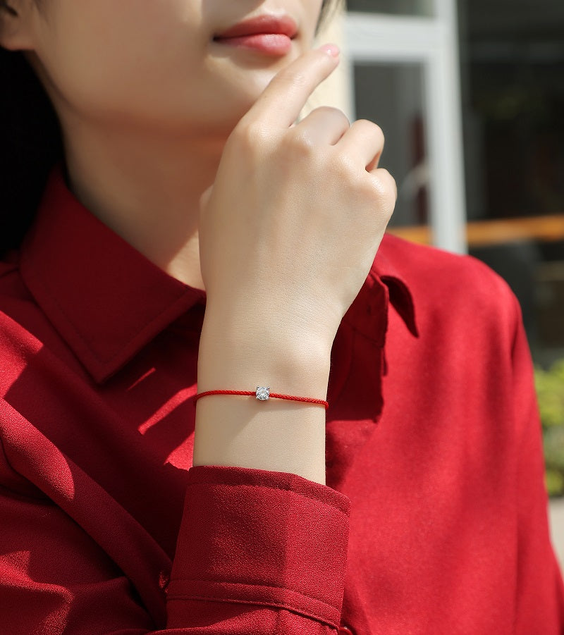 Moissanite Bracelet | Guard | Sterling Silver