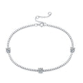 Moissanite Bracelet | Star Trek | Sterling Silver
