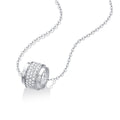 Moissanite Pendant Necklace | Pure Elegance | Sterling Silver