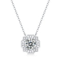 Moissanite Pendant Necklace | Stars | Sterling Silver