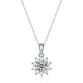 Moissanite Pendant Necklace | Desire | Sterling Silver