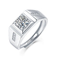 Moissanite Ring | Temperament | Sterling Silver