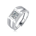 Moissanite Ring | Uniqueness | Sterling Silver
