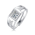 Moissanite Ring | Secret Harbor | Sterling Silver