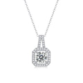 Moissanite Pendant Necklace | Obsession | Sterling Silver