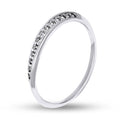 Cubic Zirconia Ring | Minimalist | Sterling Silver