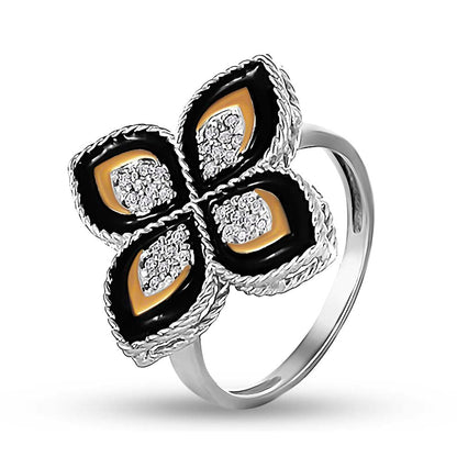 14K Gold Bonded Ring | Silver Everyday Chic | Sterling Silver