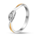 14K Gold Bonded Ring | Sterling Silver