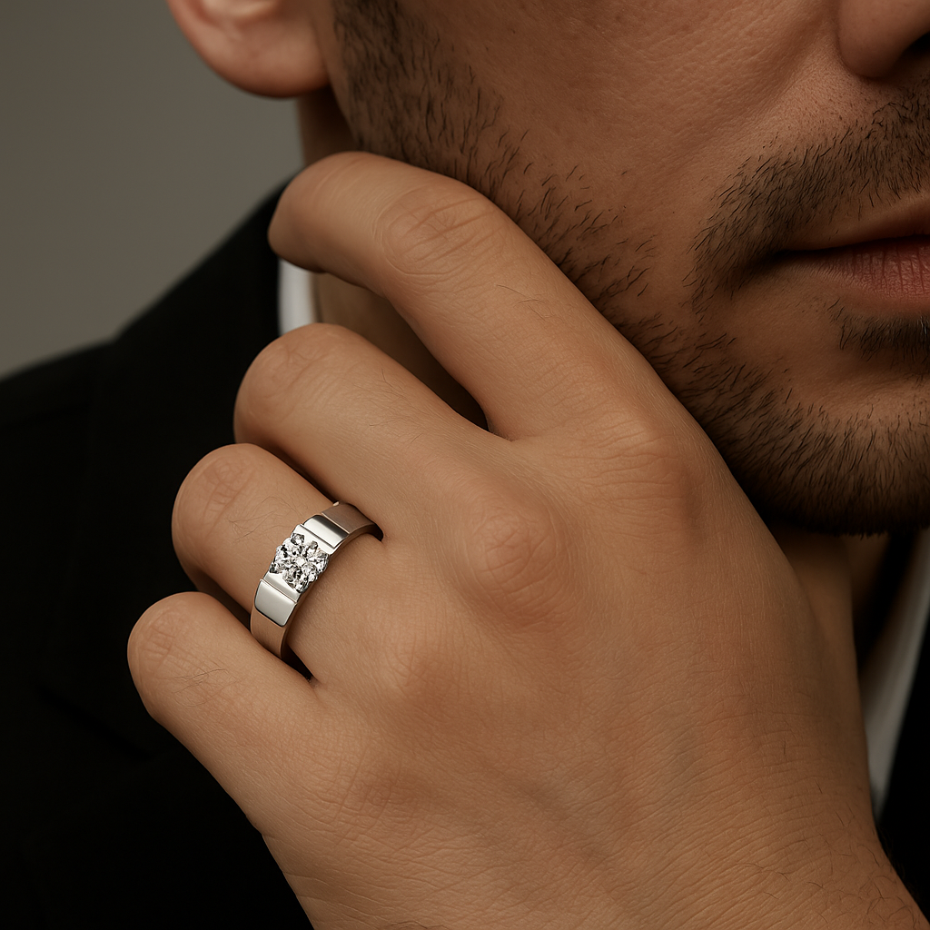 Rings_for_men_moissanite_925_sterling_silver_olivia_star_jewelry