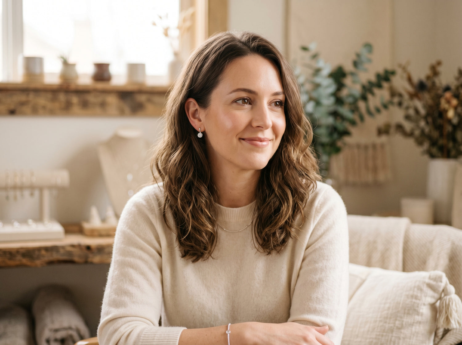 Olivia, founder of Olivia Star Jewelry