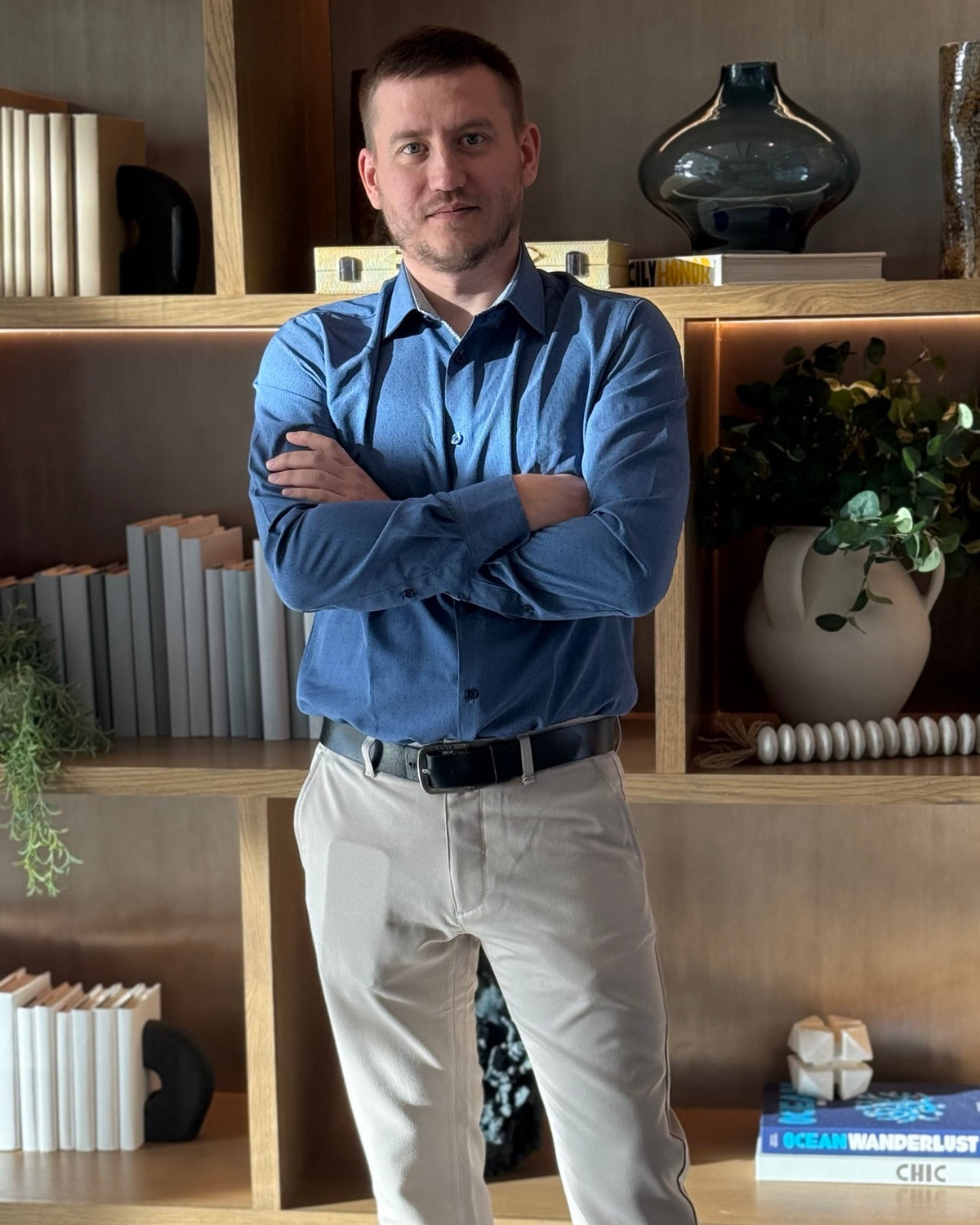 Dmytro, founder of Olivia Star Jewelry