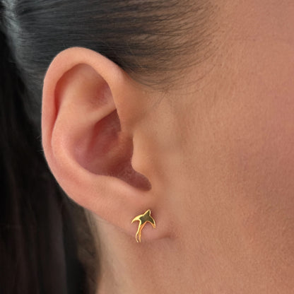 Golden Swallow worn on model