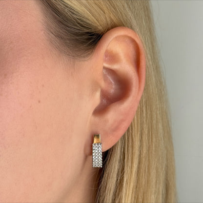 Pavé Brick worn on model