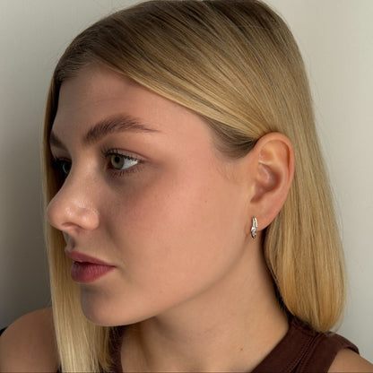 Wave Buckle worn on model
