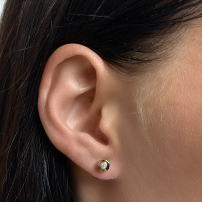 Golden Dome CZ worn on model