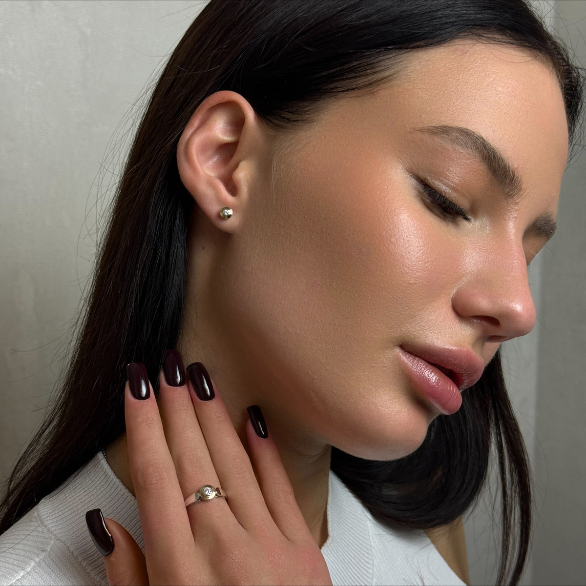Golden Halo Bezel worn on model
