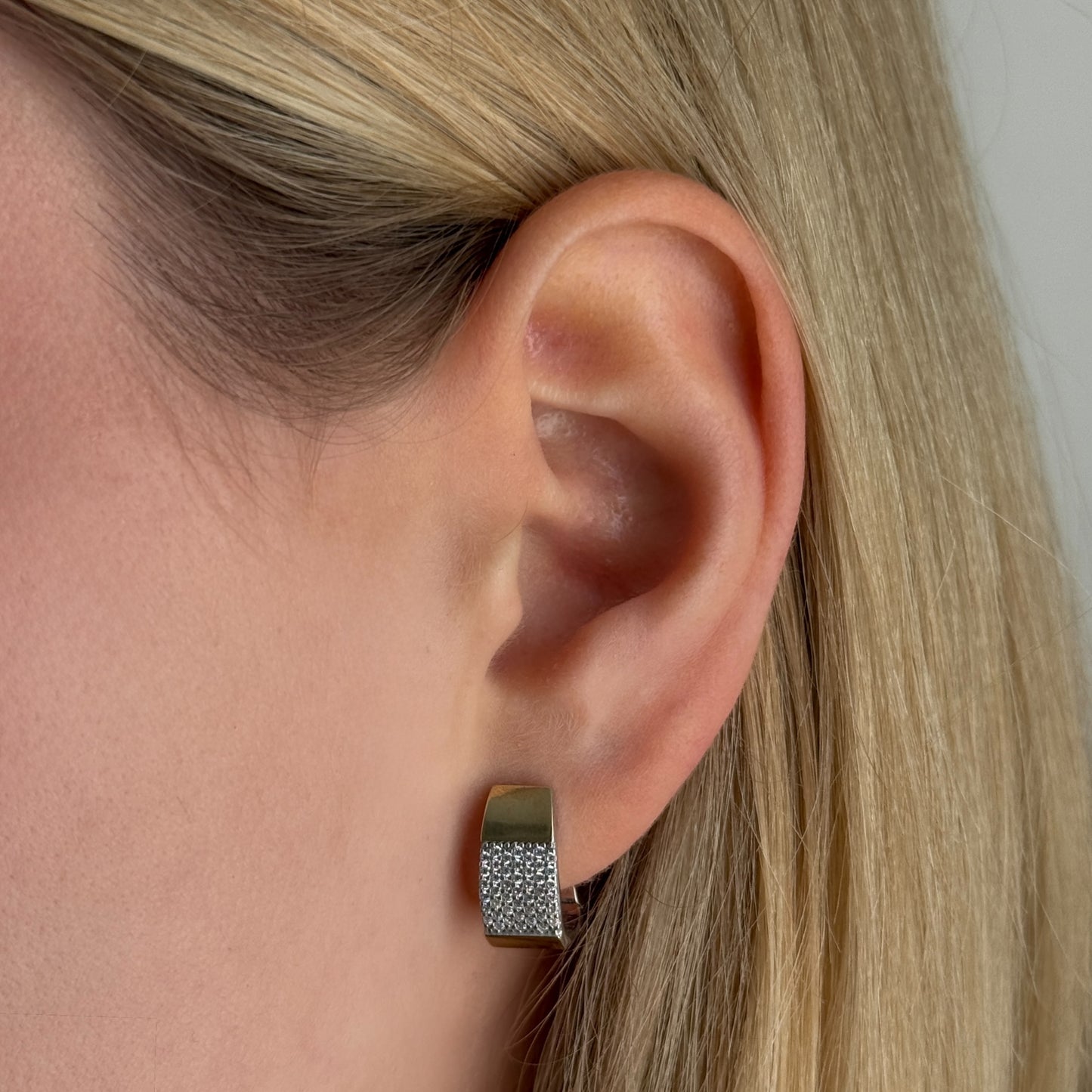 Golden Cap Pavé worn on model