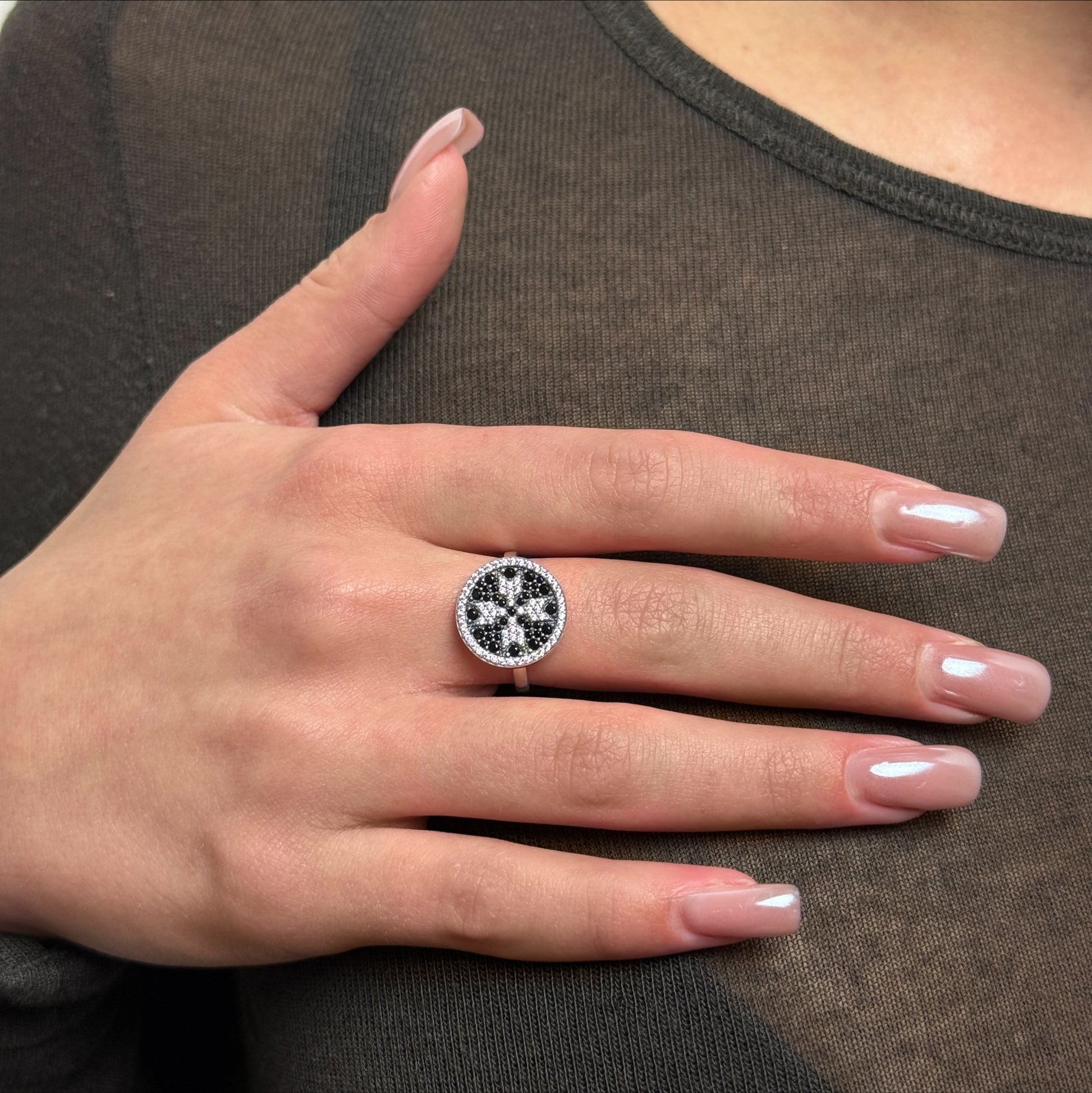 Maltese Medallion worn on model