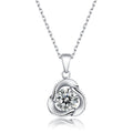 Collar con Dije de Moissanita | Love Blossom | Plata 925