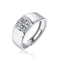 Moissanite Ring | Perfecto | Sterling Silver