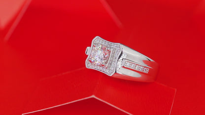 Moissanite Ring | Incredibility | Sterling Silver