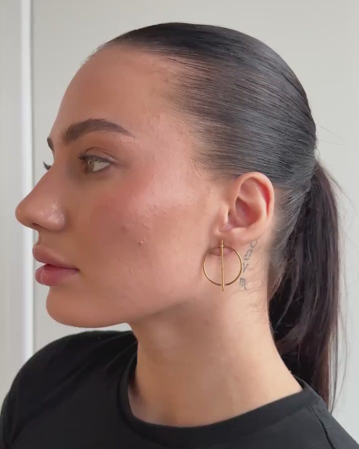 worn on model — video
