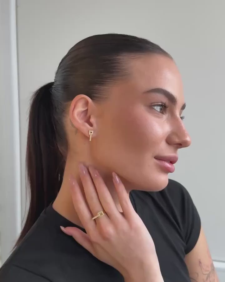 worn on model — video