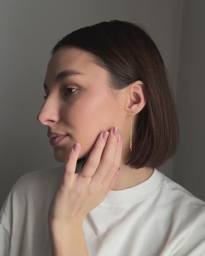worn on model — video