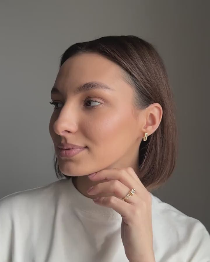 worn on model — video