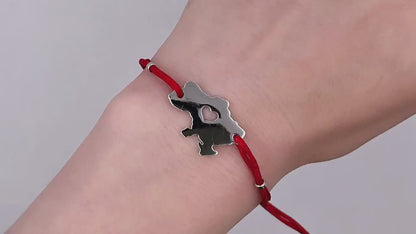 Pulsera de moissanita para mujer | Plata de ley 925 con baño de oro de 18 quilates | Diseño de ensueño