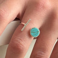 Anillo de Turquesa | Minimalist | Plata 925